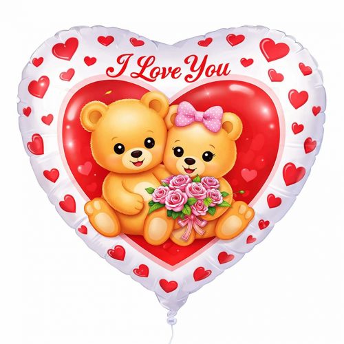 Фольгированный шар «I love you»