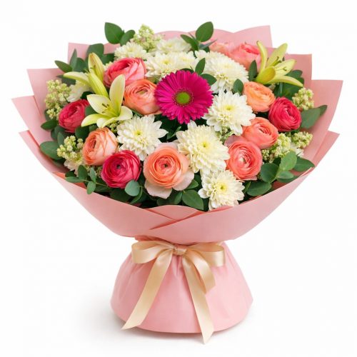 Букет цветов «Лунный»