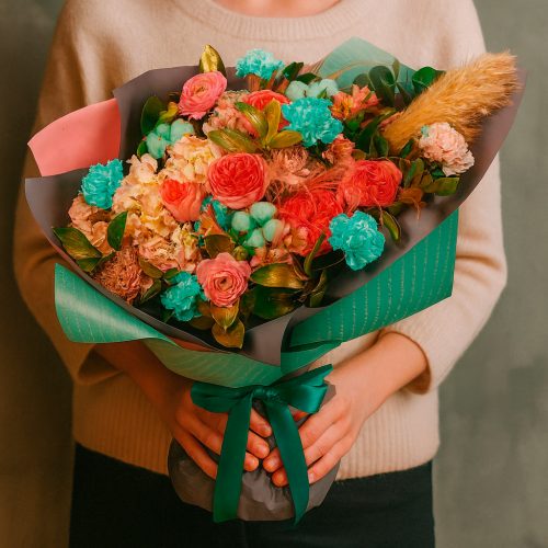 Флористический букет «Лесная сказка»