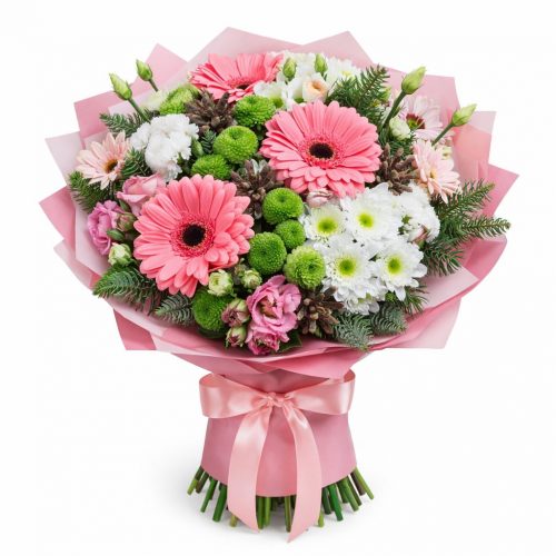 Рождественский букет «Цветочный вихрь»