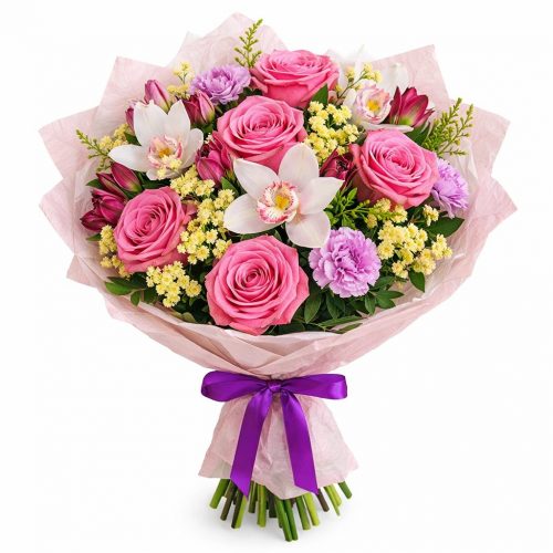 Цветочный букет «Осенний вальс»